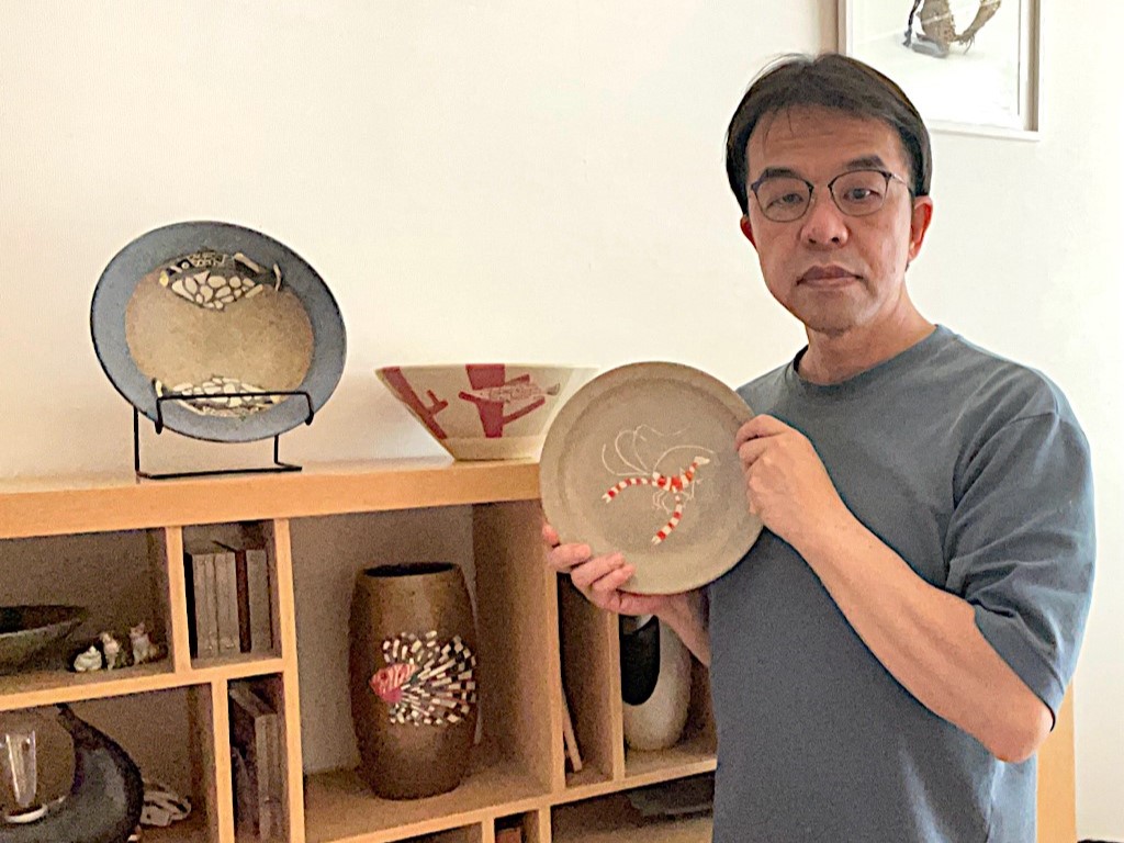 サラリーマンから海の生き物専門の陶芸家へ 陶芸作家・工房彩陶 齋藤敦
